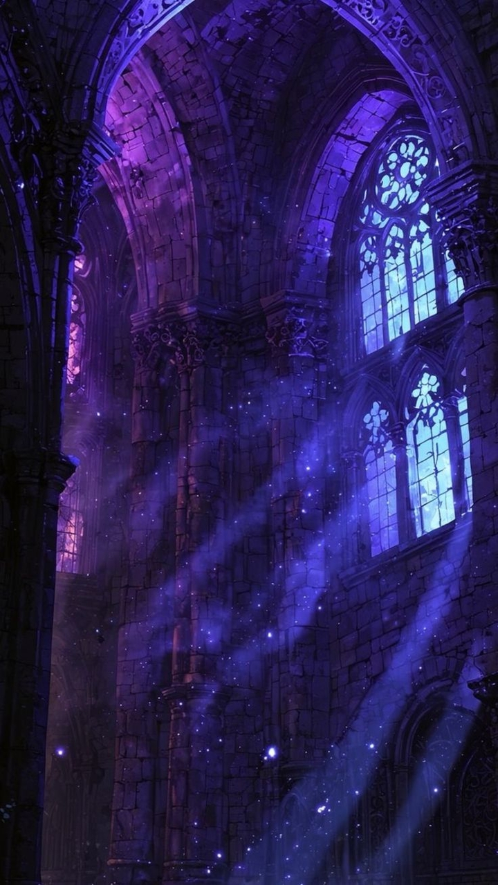 тапети night, purple