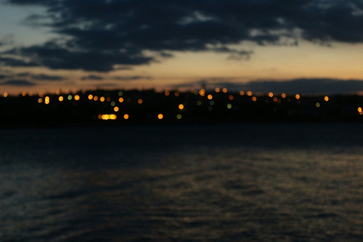 fires in night