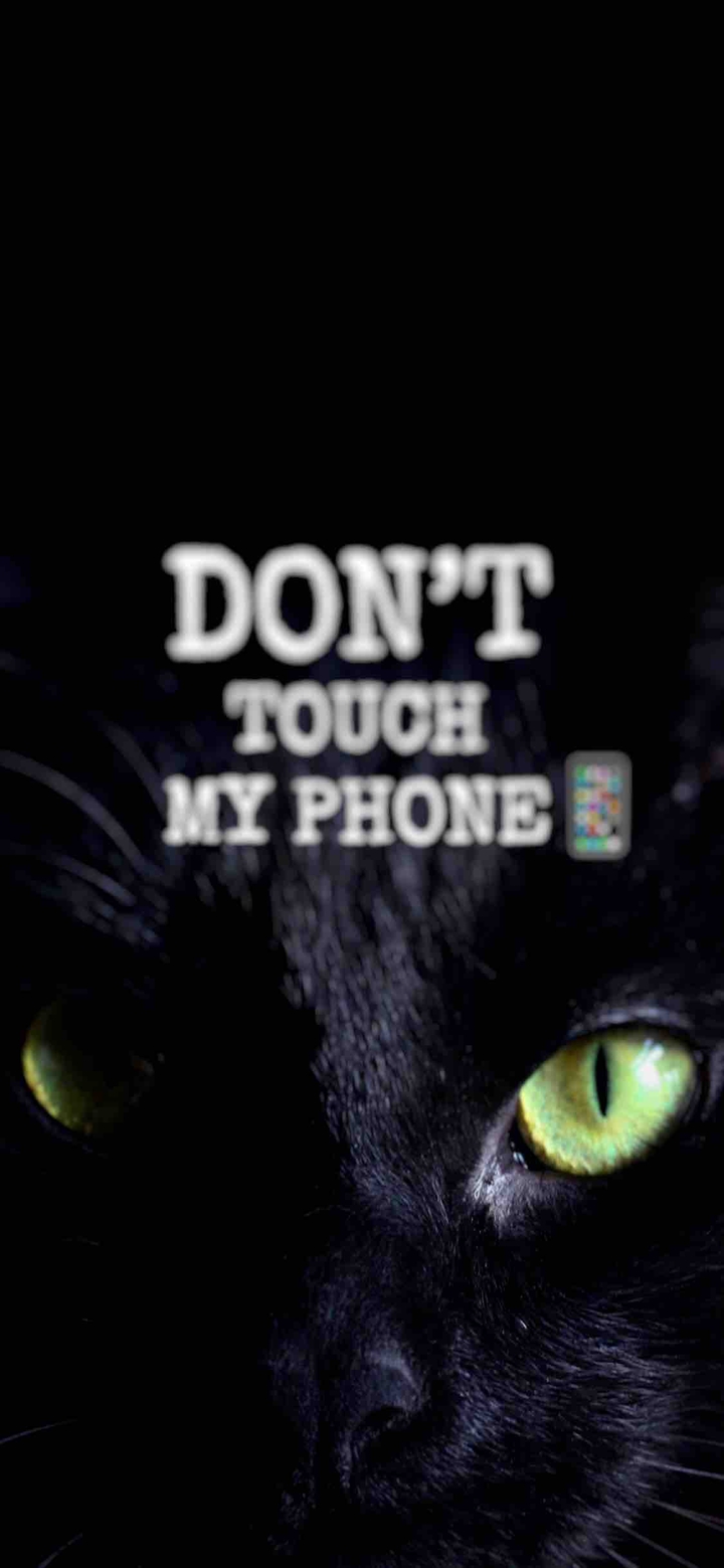 Don’t touch my phone!