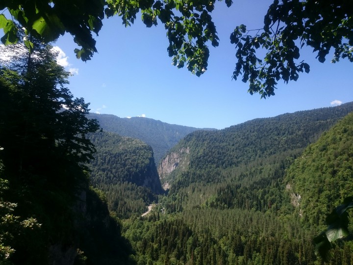 Fine view from an observation deck