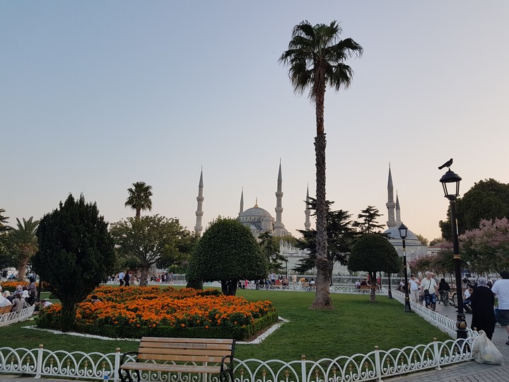 Sultan Ahmet'te akşam...