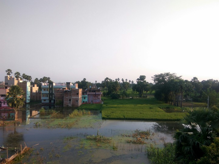 Evening time in Nalanda India