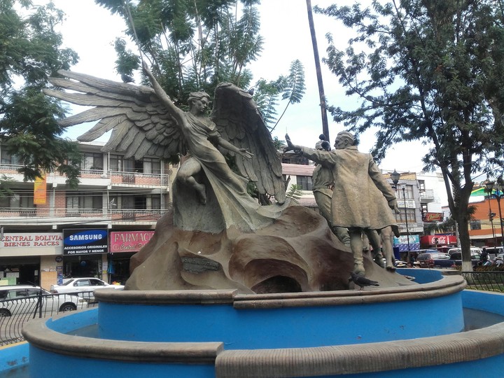 monumento Ángel de la muerte