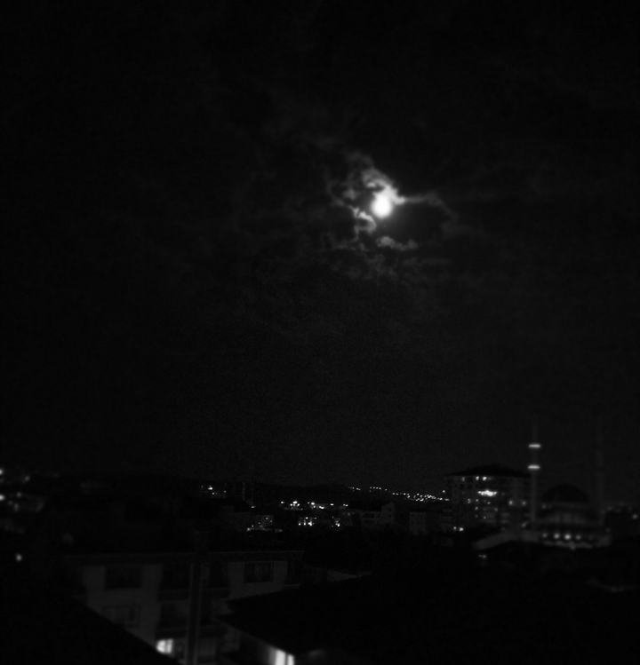 darkness of the night