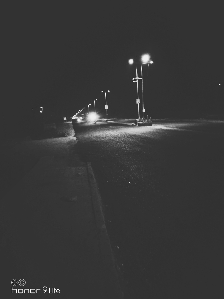 black night