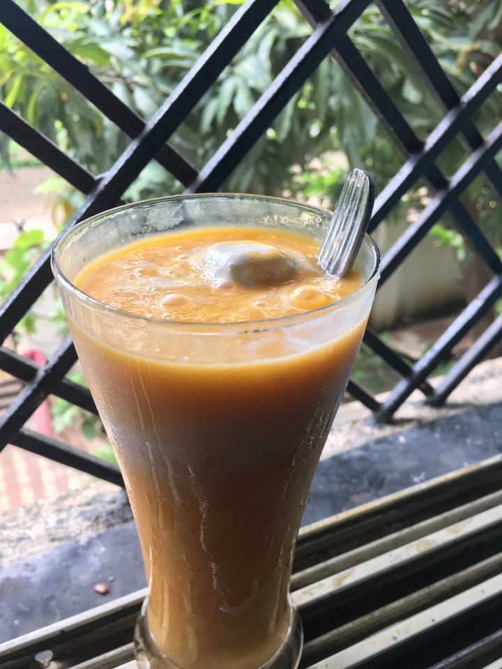 Chill With mango milkshake 