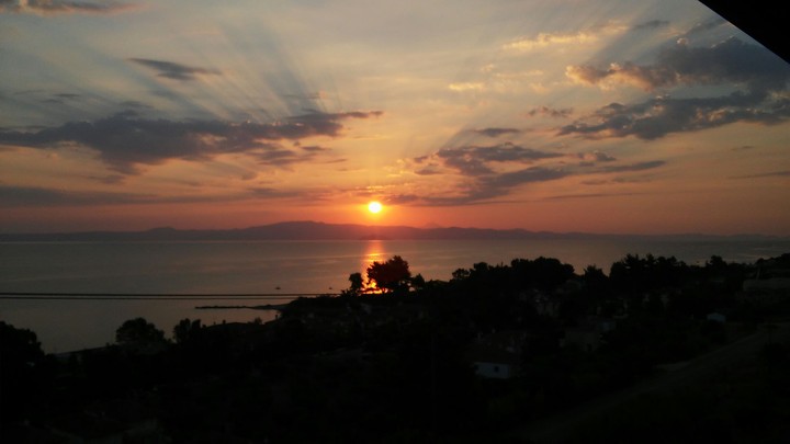 Sunrise in Greece