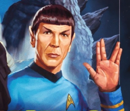 "Live long and prosper." Spock