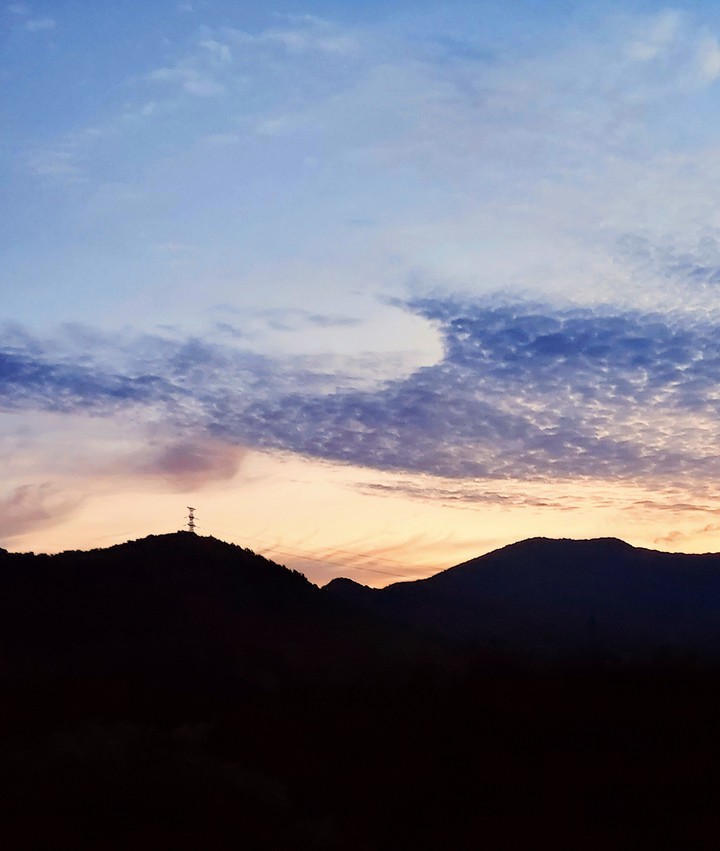 노을,아침,구름 (sunrise)