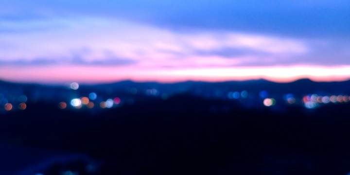 pink sky