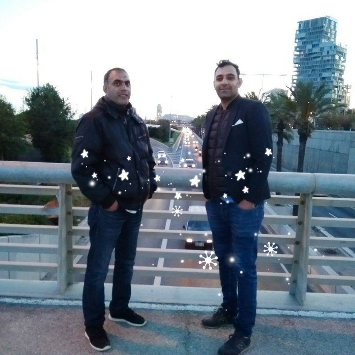 Me with my cousin