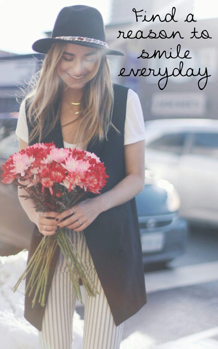 Find a reason to smile:)