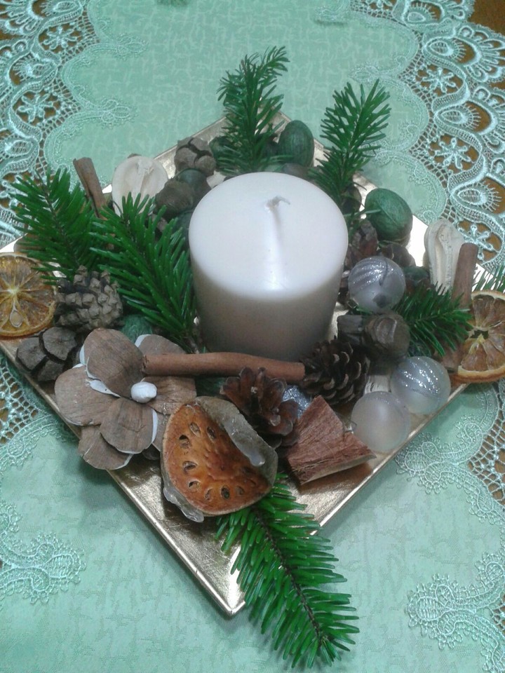 Weihnachtsgesteck