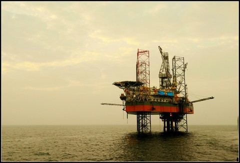 offshore oil rig