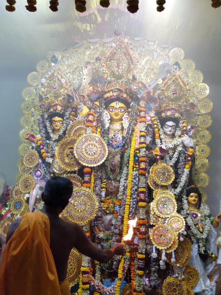 In the eve of DURGA PUJA❤️