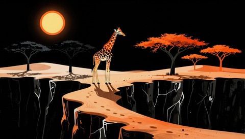 extinction, giraffe wallpapers