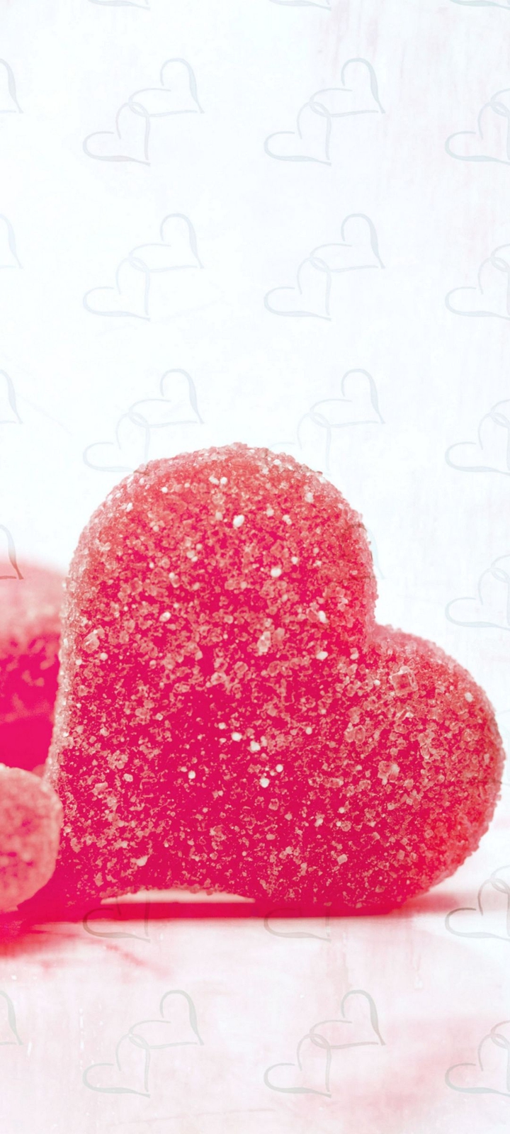 Heart candy, yummy