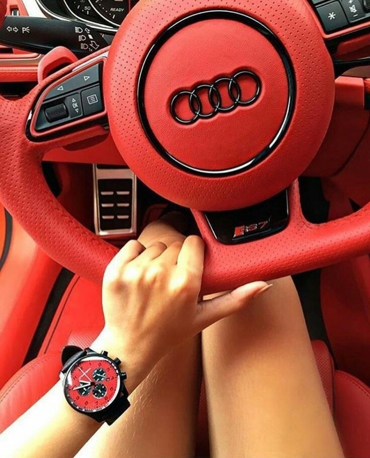 red Audi
