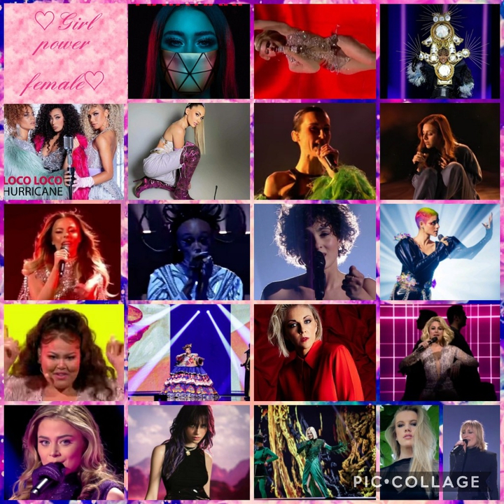 Eurovision 2021 female singers❤
