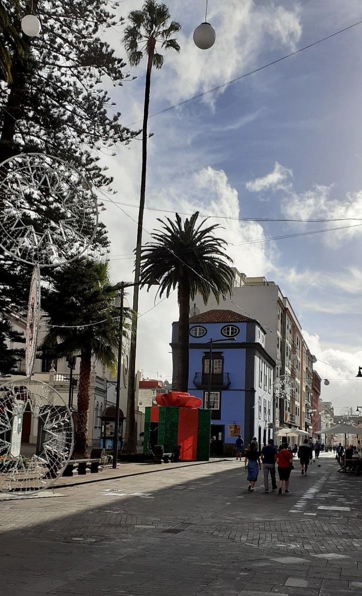 De paseo.