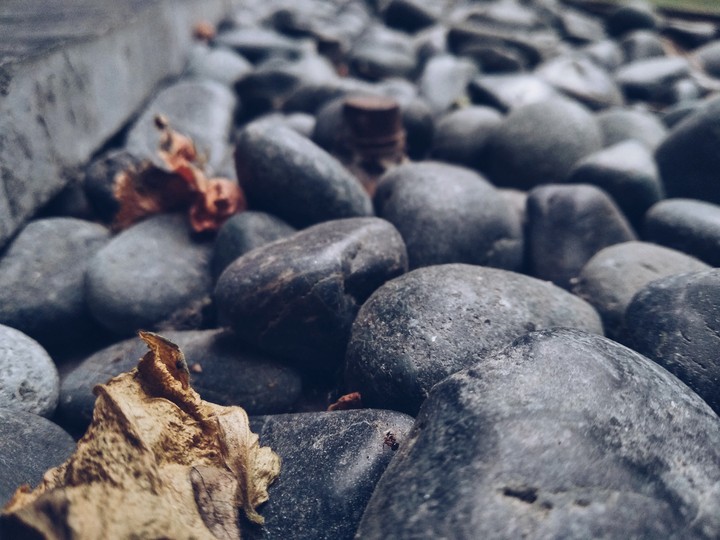 The stone.