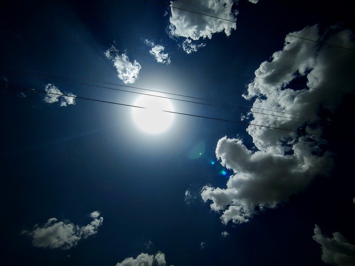 Sun and coulds