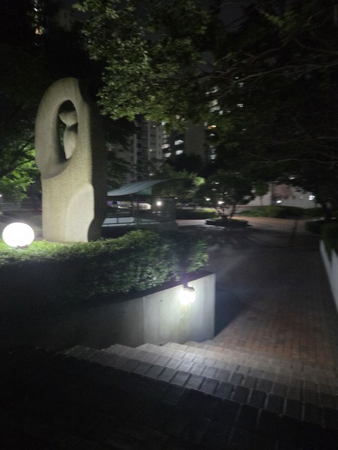 walkway, night Hintergrundbilder