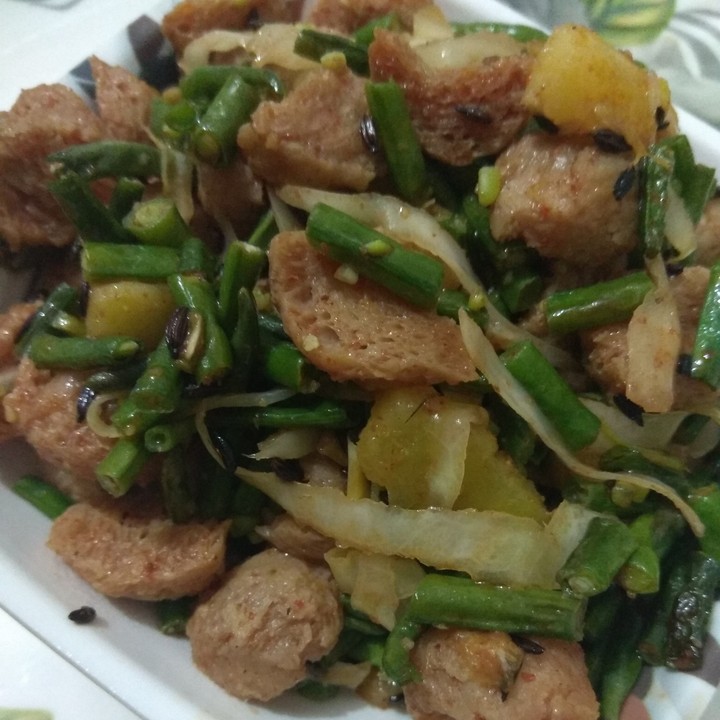 SOYA# GREEN BEANS # SALAD RECIPE 