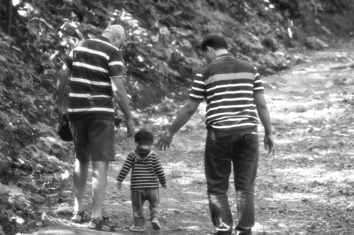 care of father and grand father