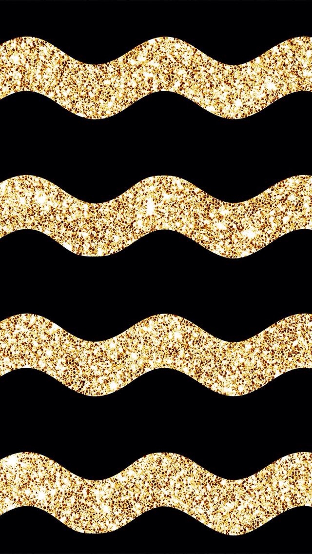 black and gold