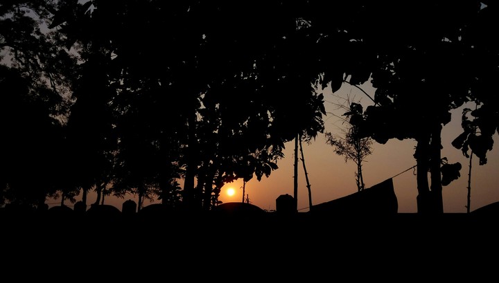 sun set view...
