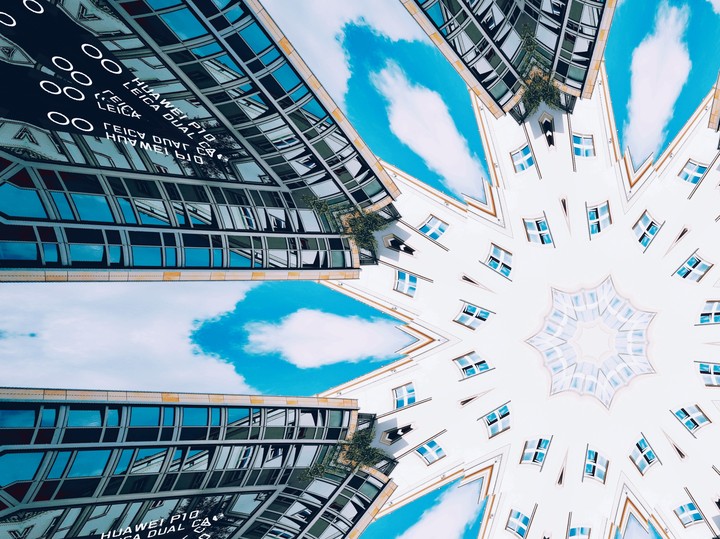 building in motion