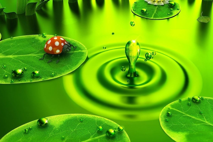 green