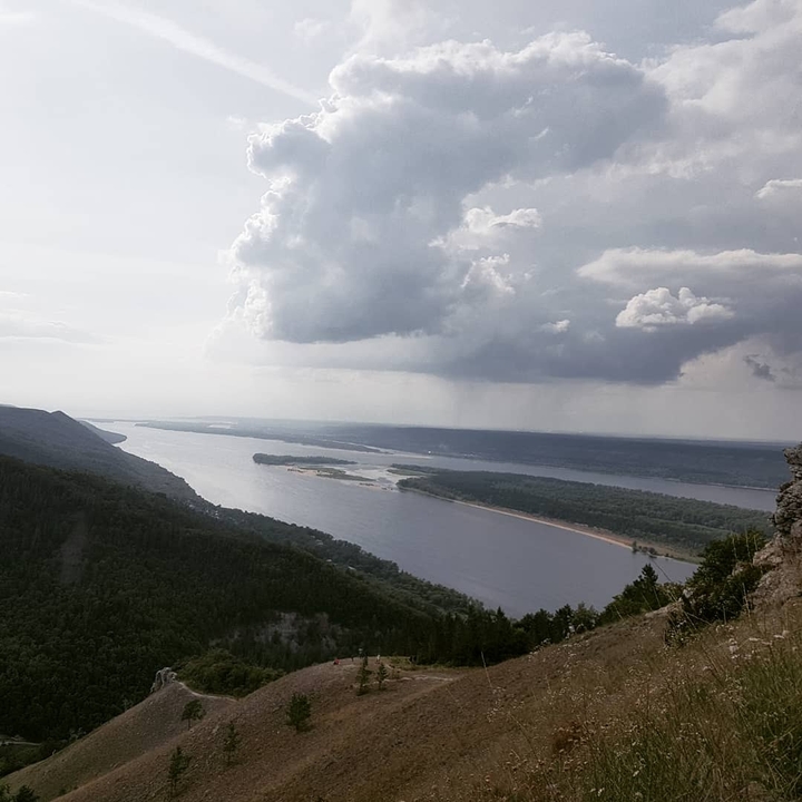 Самарская область, гора Стрельная, Волга