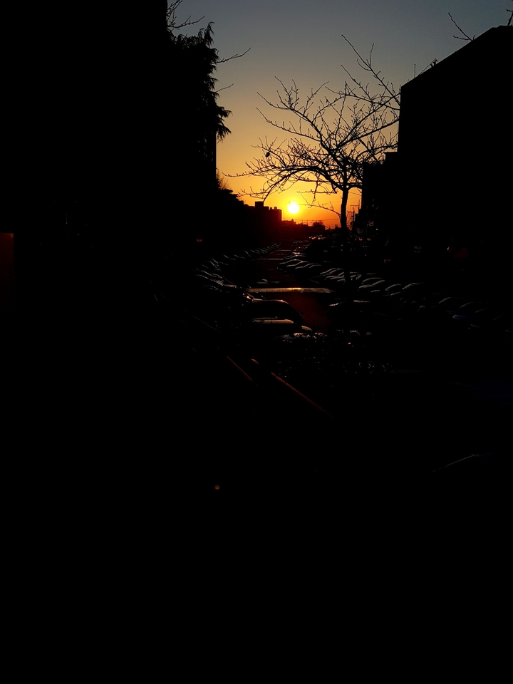 노을
