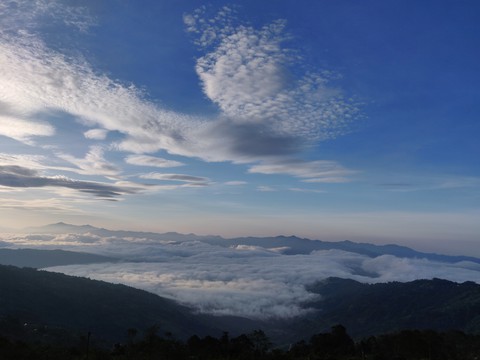 valley beyond clouds