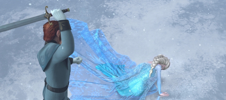 HANS ATTEMPTS TO KILL ELSA
