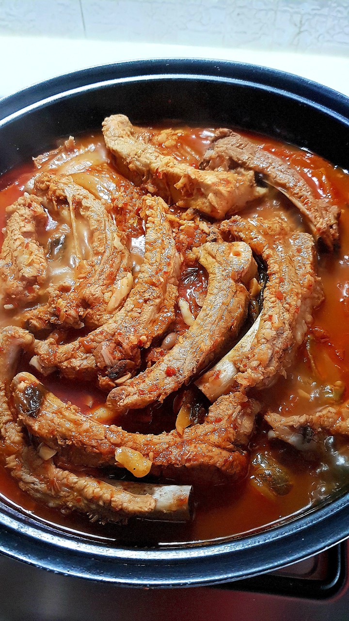묵은지 갈비찜