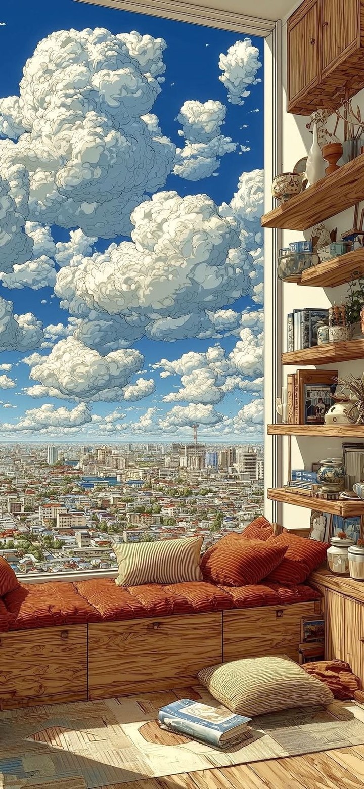 шпалери Cumulus, skyline