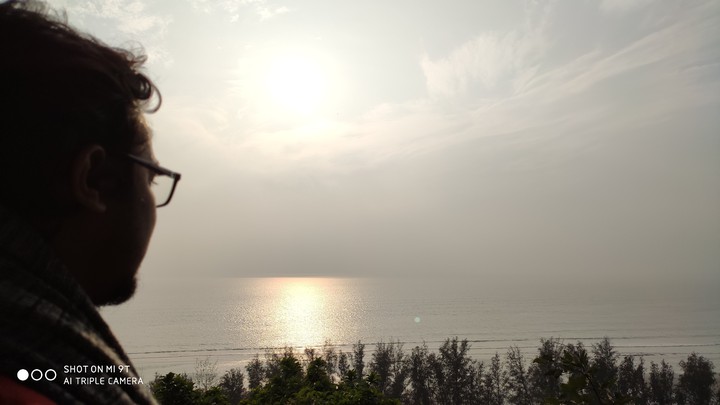 Aesthetic World (Sea Scenario from Hill)
