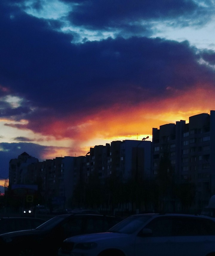 закат