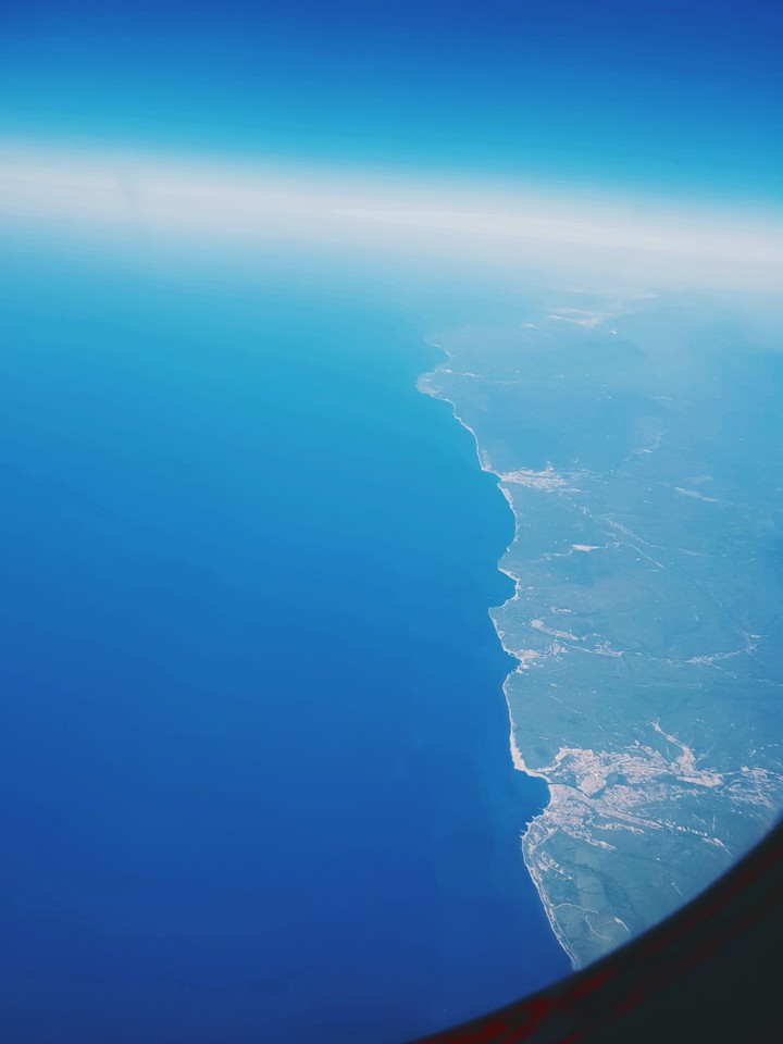 море сверху