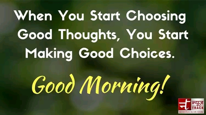 good morning