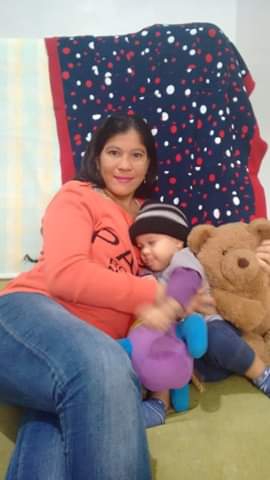 mi esposa e hijo muackkkk