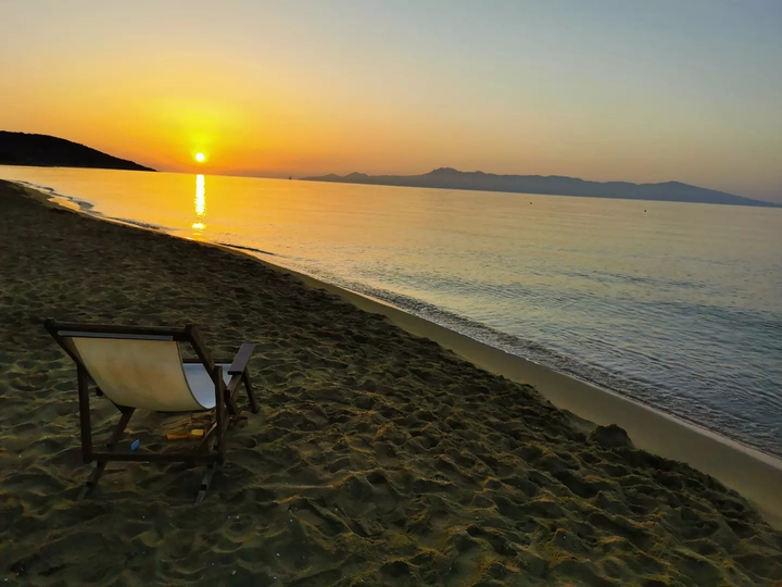 Sunrise on the beach