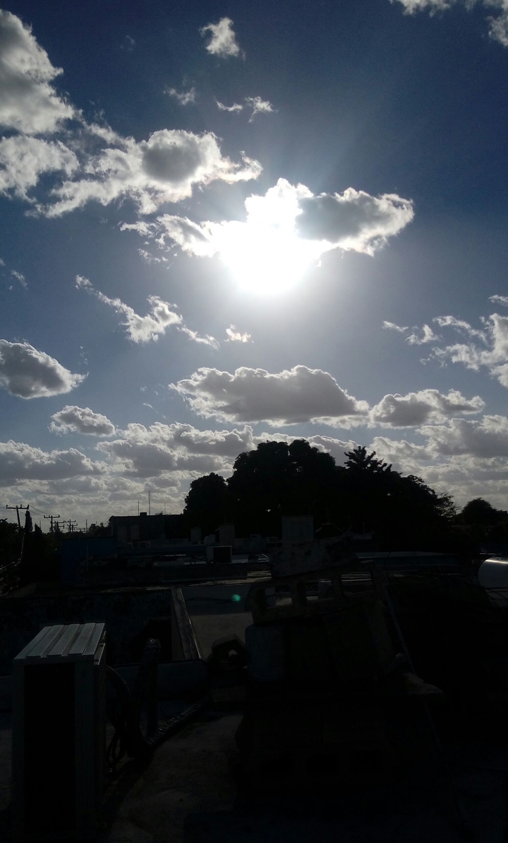 con los pies en la tierra y la mente en el cielo.