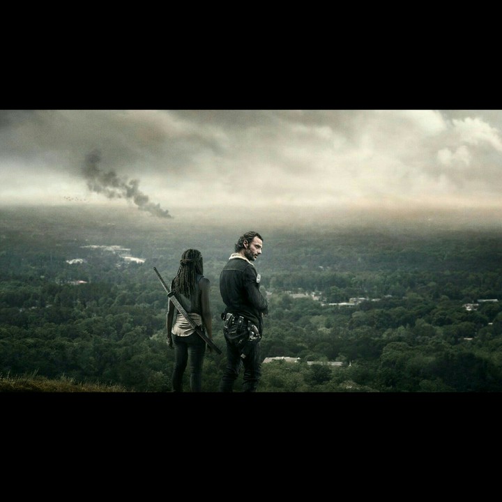 Rick et Michonne