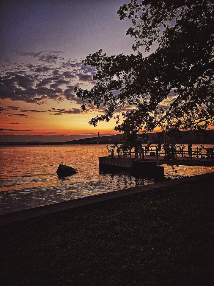 Sunset In Finland