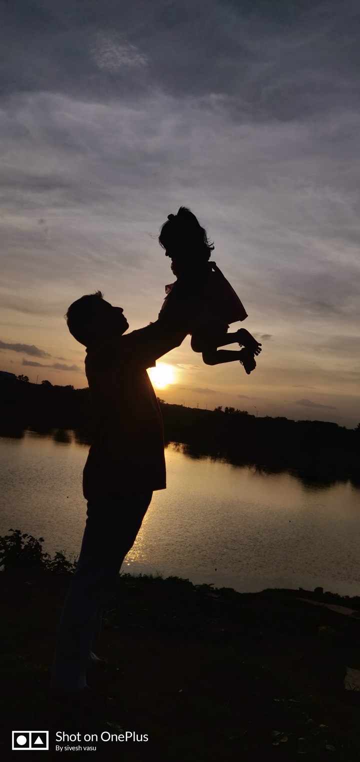 father, her first hero. 