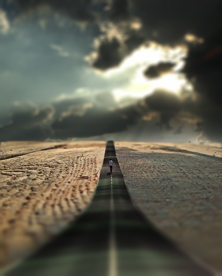Alone...